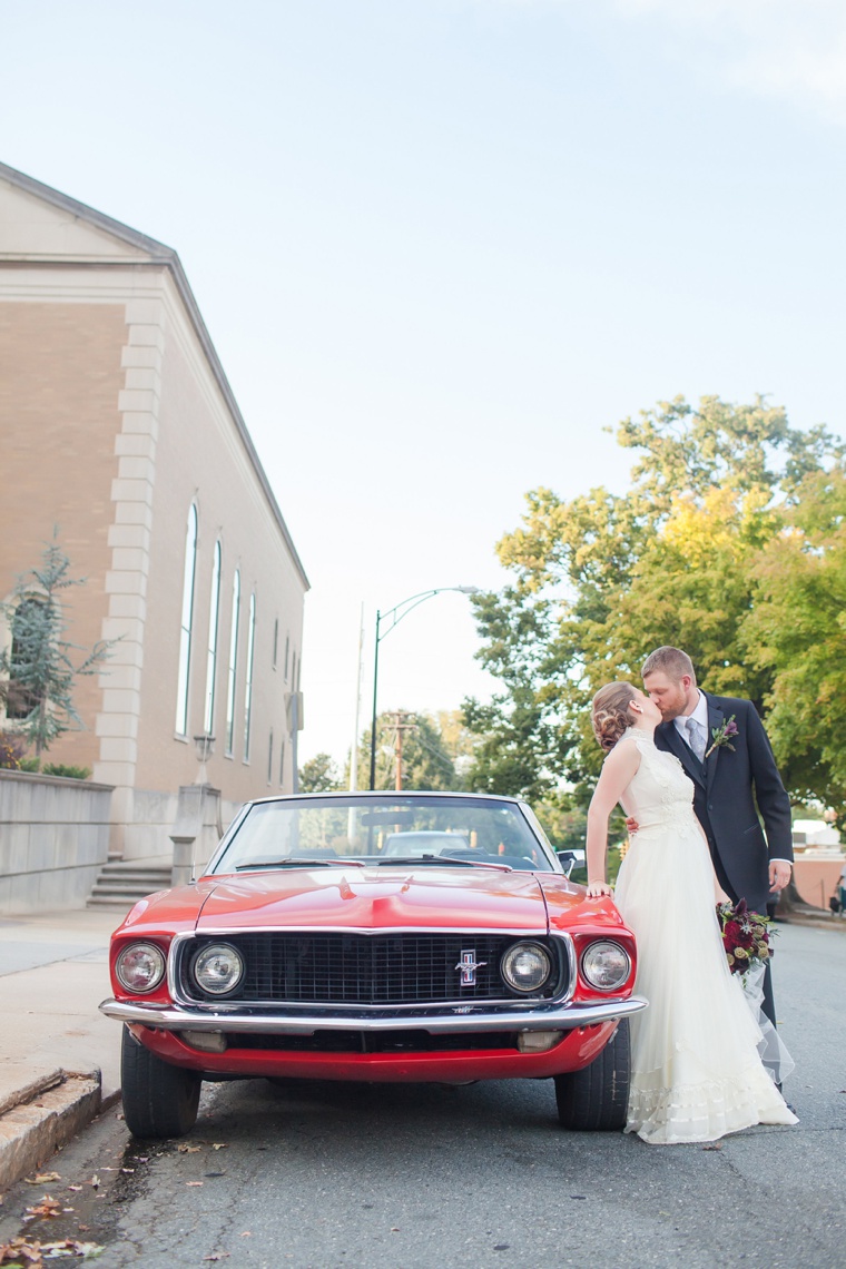 A Rustic Elegant Red Wedding via TheELD.com