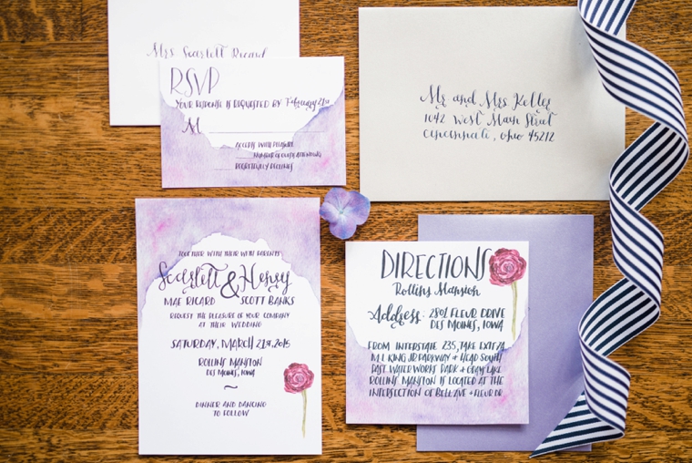 Fairy Tale Inspired Lavender Wedding Ideas via TheELD.com