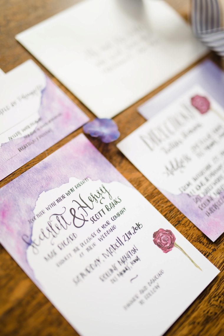 Fairy Tale Inspired Lavender Wedding Ideas via TheELD.com