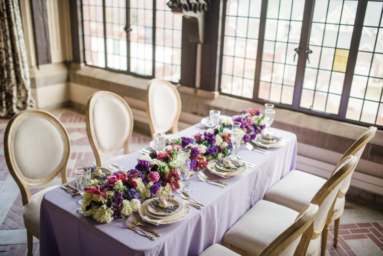 Fairy Tale Inspired Lavender Wedding Ideas via TheELD.com