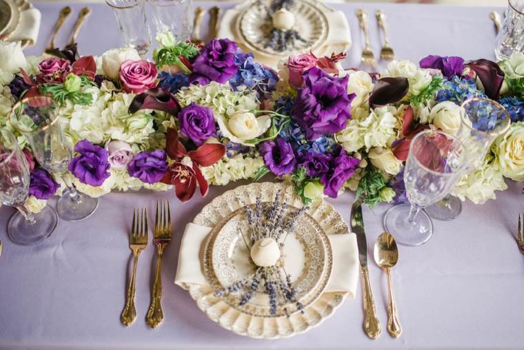 Fairy Tale Inspired Lavender Wedding Ideas via TheELD.com