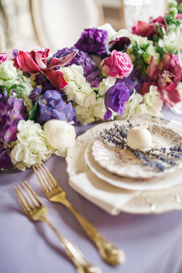 Fairy Tale Inspired Lavender Wedding Ideas via TheELD.com