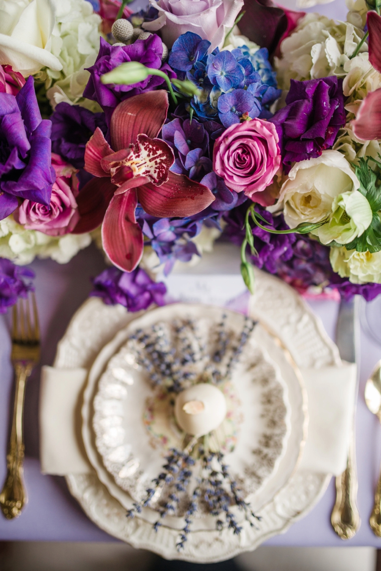 Fairy Tale Inspired Lavender Wedding Ideas via TheELD.com