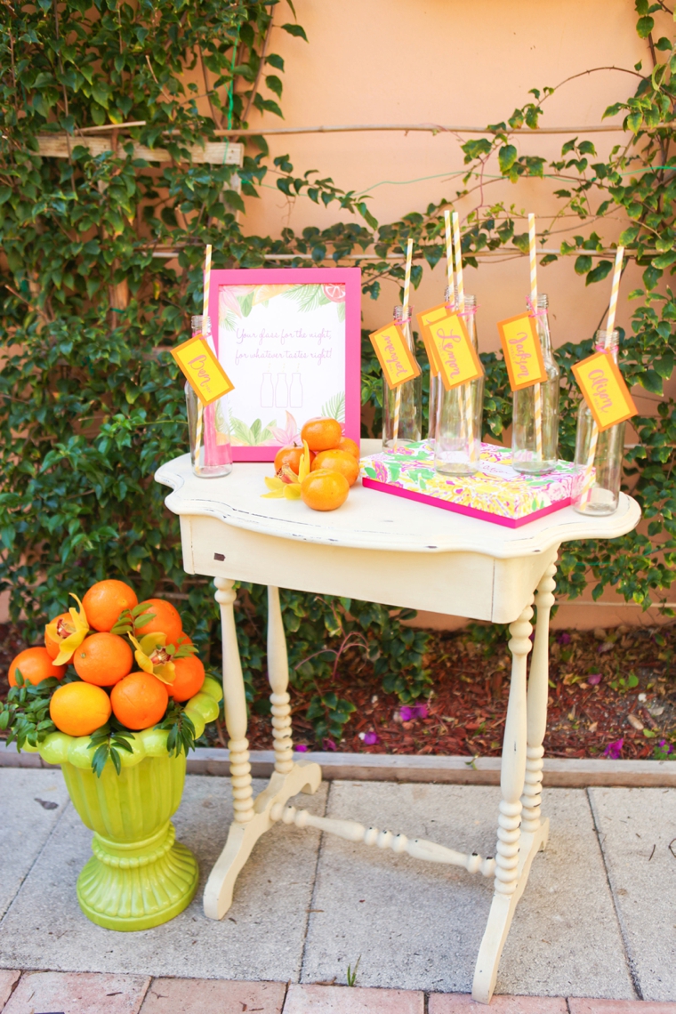 Fun & Colorful Lilly Pulitzer Wedding Ideas via TheELD.com