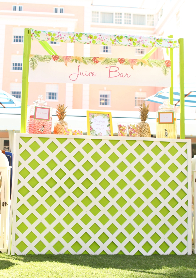 Fun & Colorful Lilly Pulitzer Wedding Ideas via TheELD.com