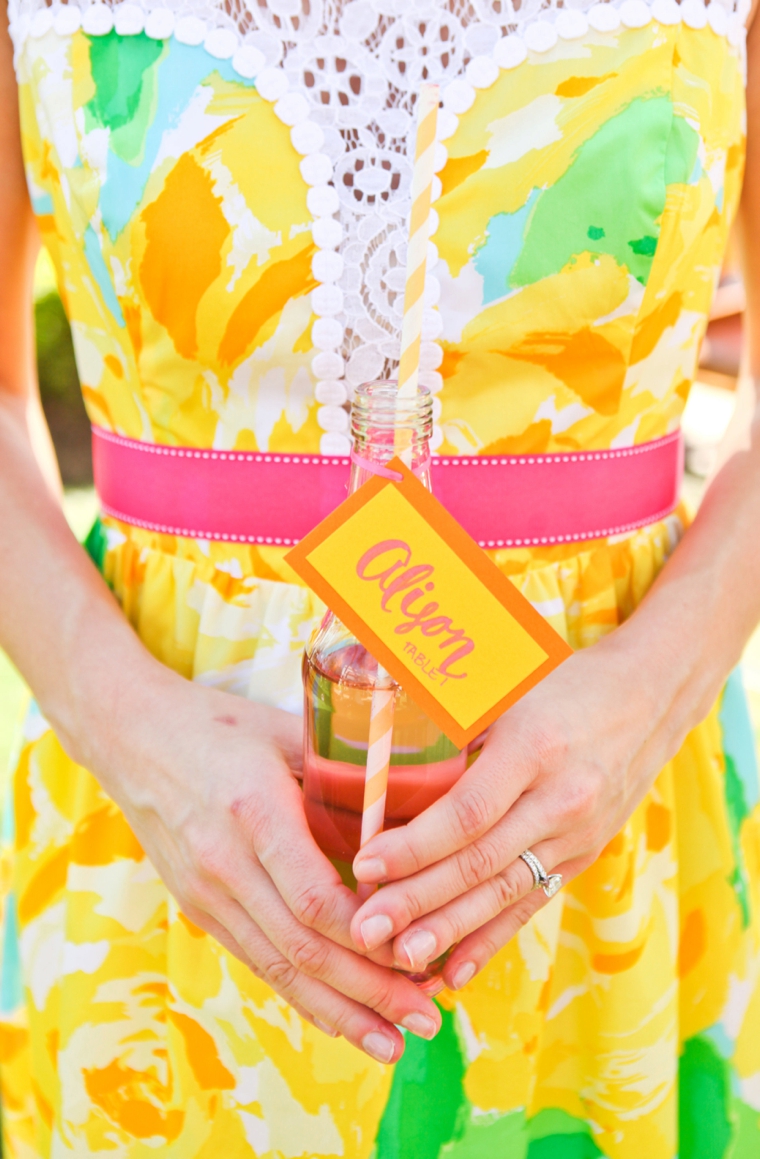 Fun & Colorful Lilly Pulitzer Wedding Ideas via TheELD.com