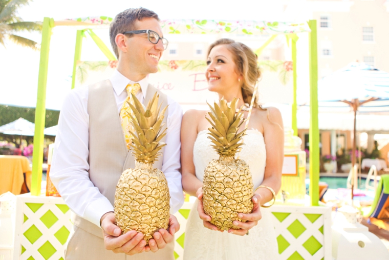 Fun & Colorful Lilly Pulitzer Wedding Ideas via TheELD.com