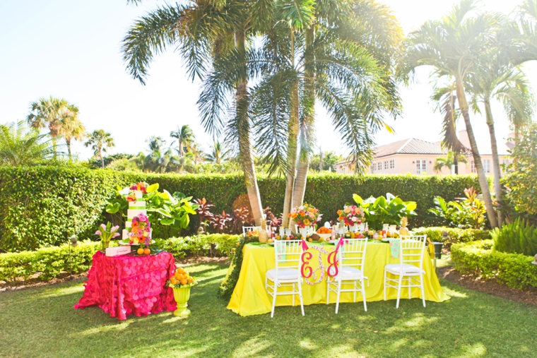 Fun & Colorful Lilly Pulitzer Wedding Ideas via TheELD.com