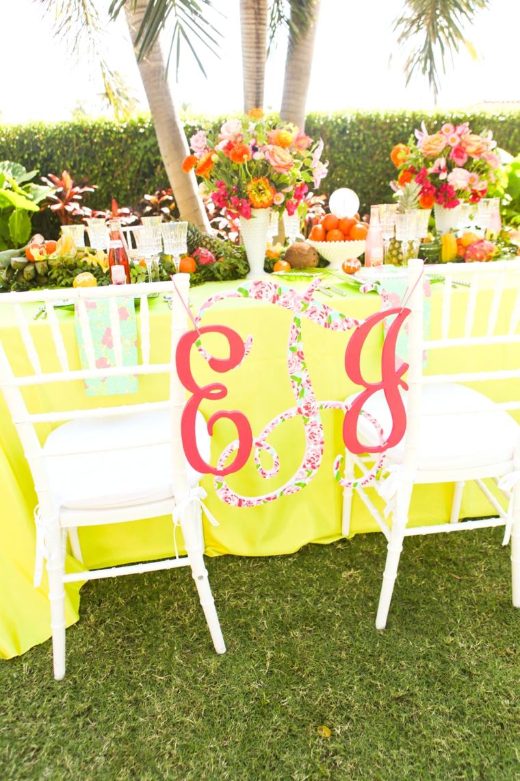 Fun & Colorful Lilly Pulitzer Wedding Ideas via TheELD.com