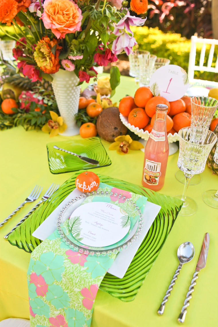 Fun & Colorful Lilly Pulitzer Wedding Ideas via TheELD.com