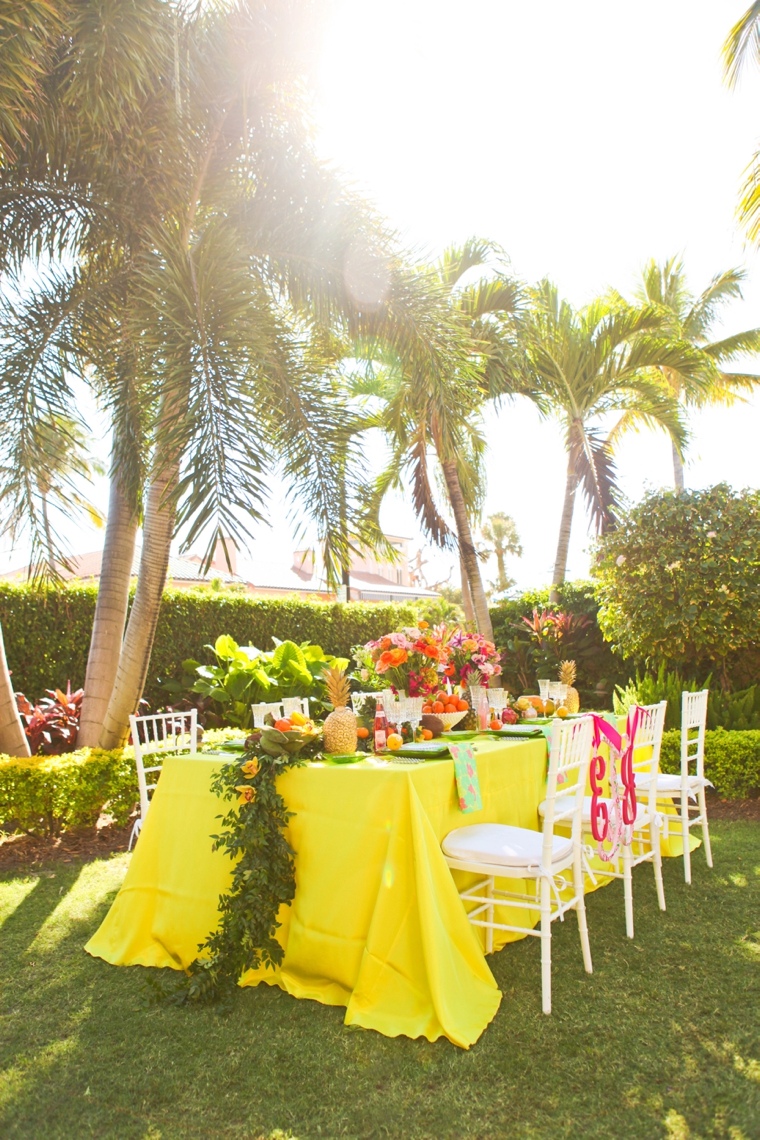 Fun & Colorful Lilly Pulitzer Wedding Ideas via TheELD.com