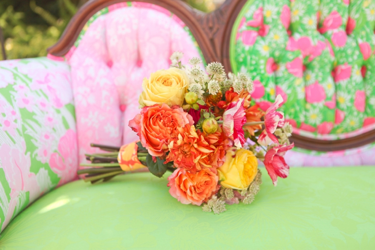 Fun & Colorful Lilly Pulitzer Wedding Ideas via TheELD.com