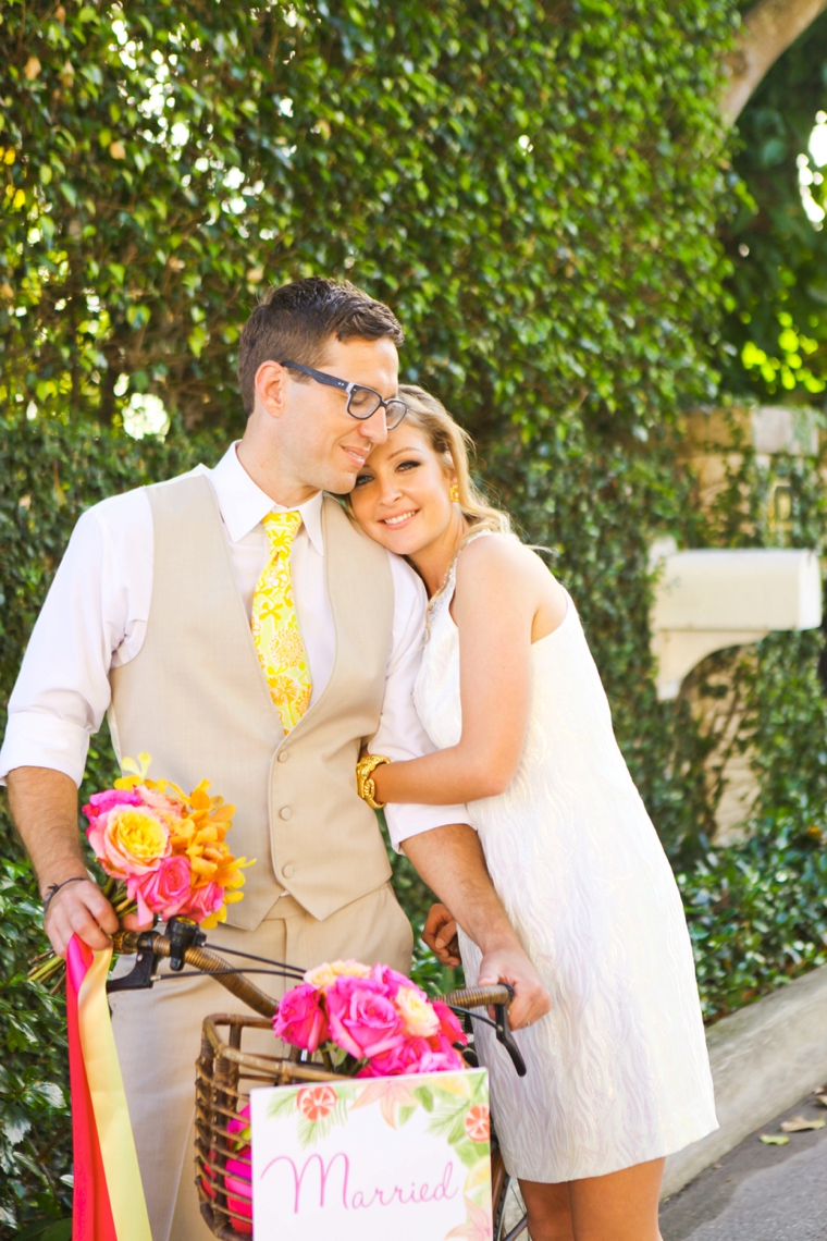 Fun & Colorful Lilly Pulitzer Wedding Ideas via TheELD.com