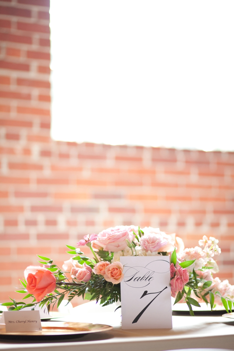 A Romantic Pink and Blue Wedding via TheELD.com