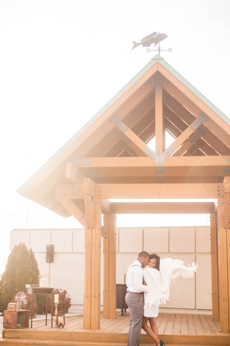 Urban Rooftop Wedding Inspiration via TheELD.com
