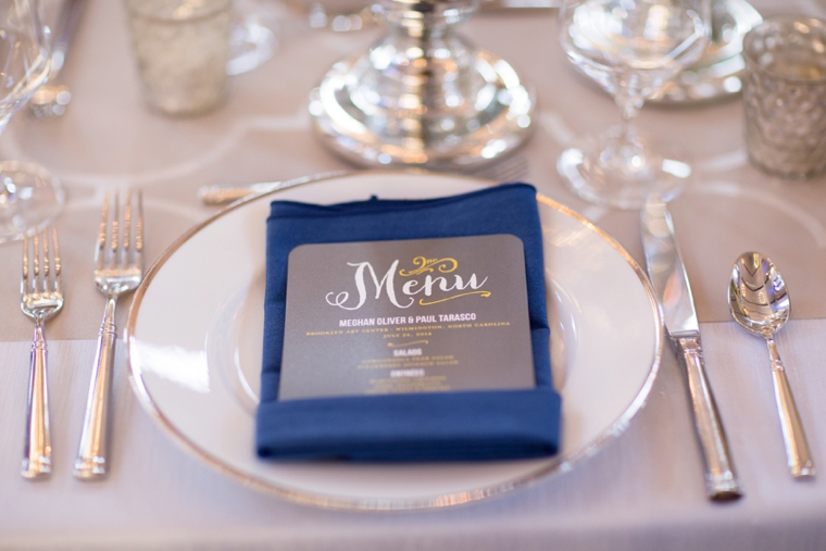 A Navy and Yellow North Carolina Wedding via TheELD.com