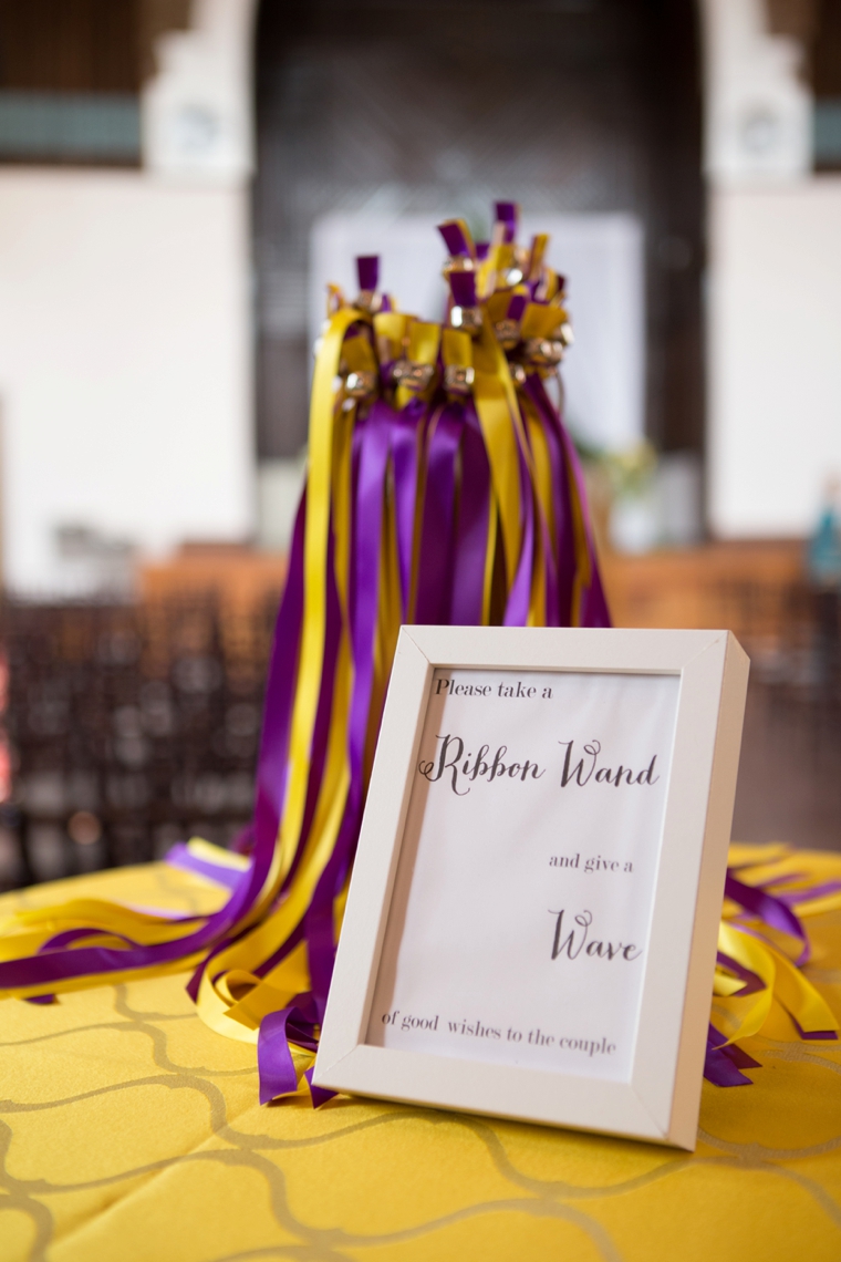 A Navy and Yellow North Carolina Wedding via TheELD.com