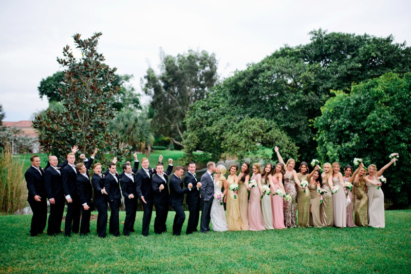 A Vintage Glam New Years Eve Wedding via TheELD.com