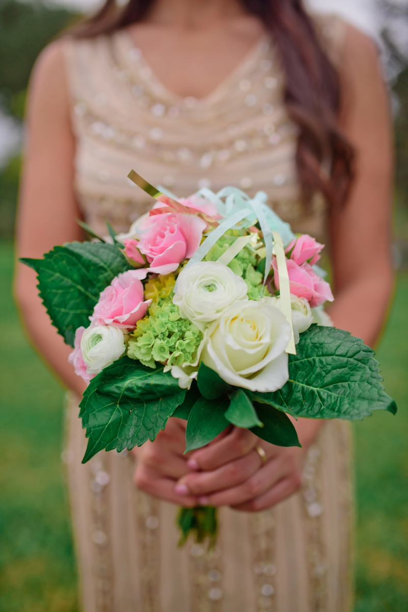 A Vintage Glam New Years Eve Wedding via TheELD.com