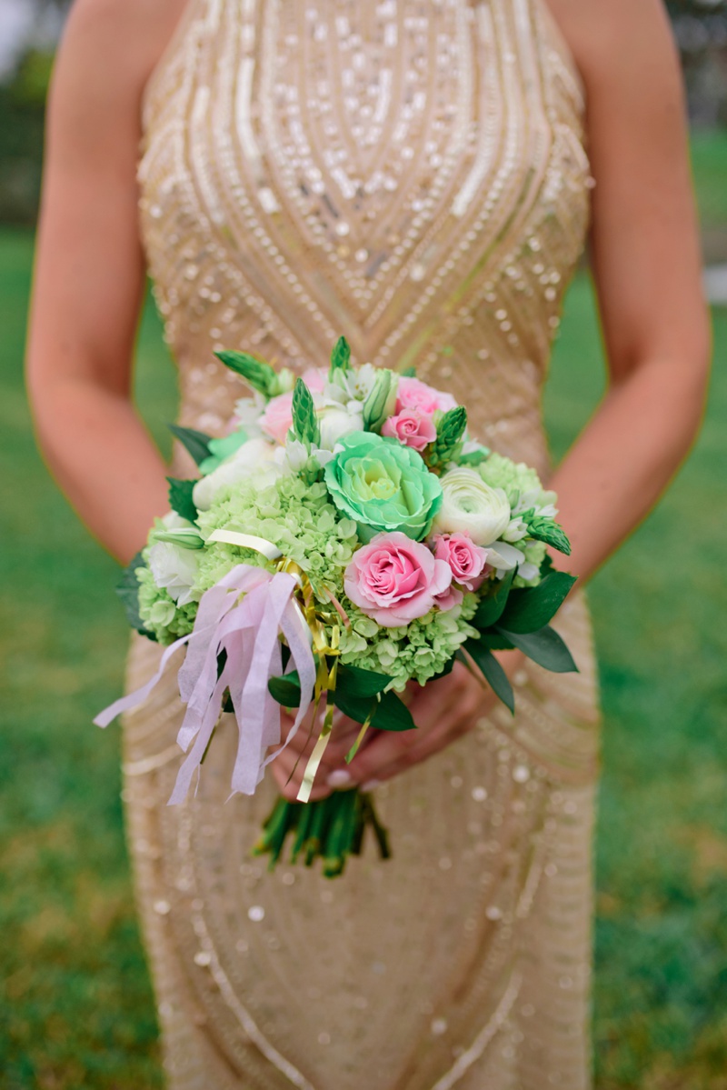 A Vintage Glam New Years Eve Wedding via TheELD.com