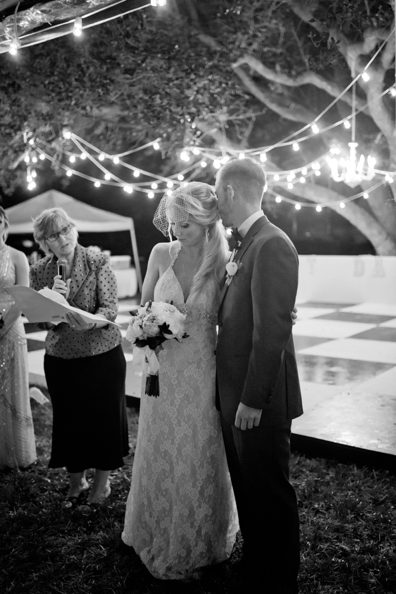 A Vintage Glam New Years Eve Wedding via TheELD.com