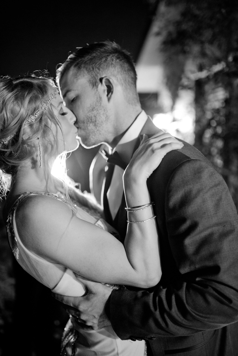 A Vintage Glam New Years Eve Wedding via TheELD.com