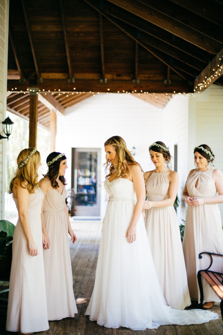 A Boho & Eclectic Backyard Wedding via TheELD.com