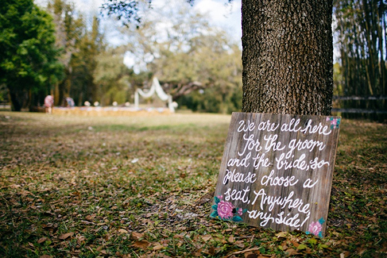 A Boho & Eclectic Backyard Wedding via TheELD.com