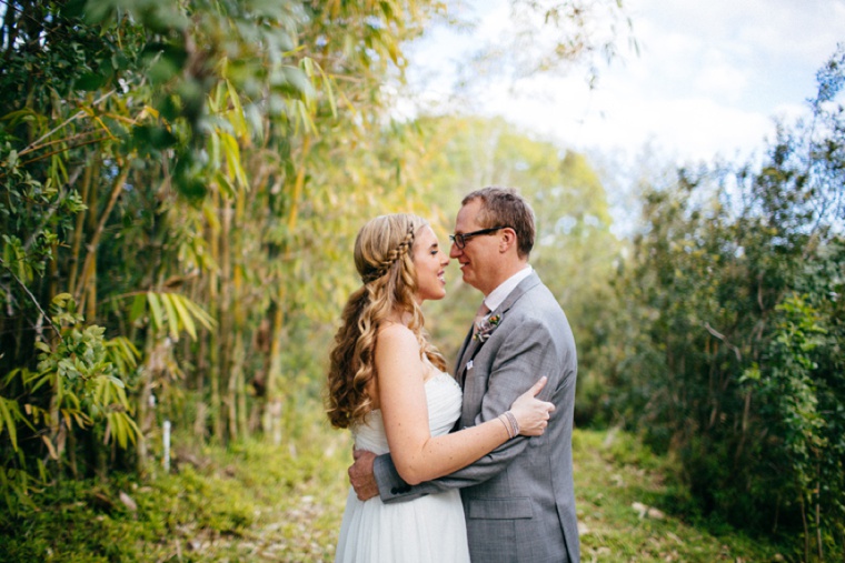 A Boho & Eclectic Backyard Wedding via TheELD.com