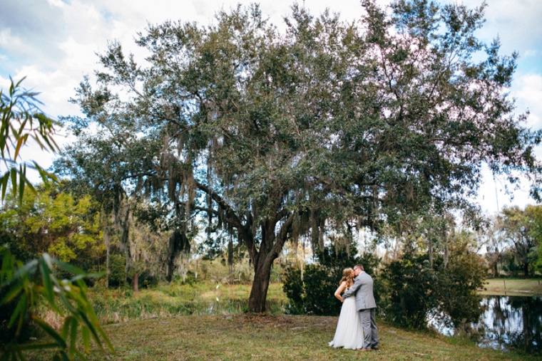 A Boho & Eclectic Backyard Wedding via TheELD.com