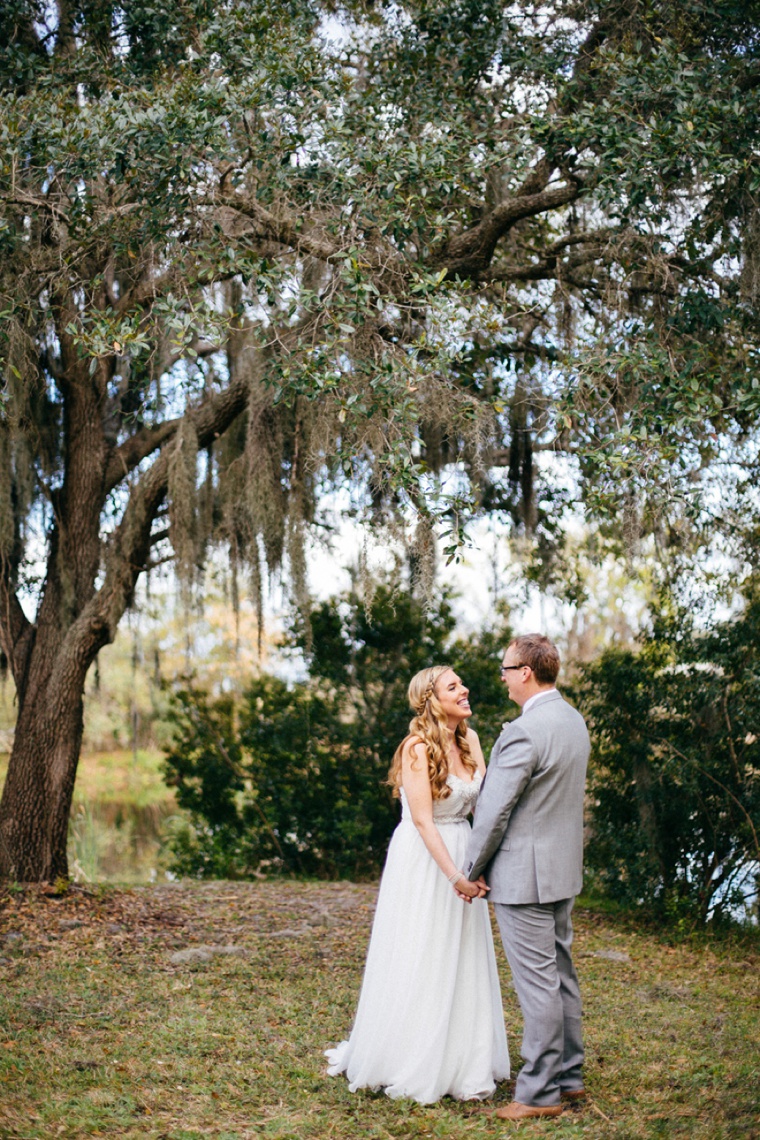 A Boho & Eclectic Backyard Wedding via TheELD.com