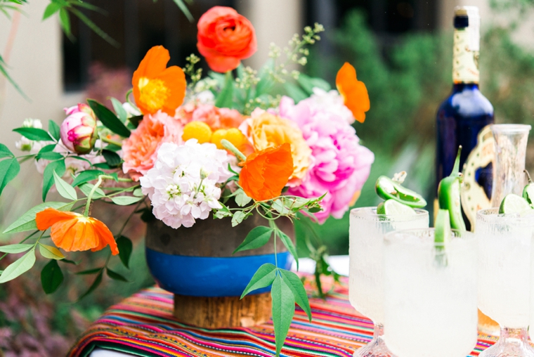 Eclectic Cinco de Mayo Wedding Inspiration via TheELD.com