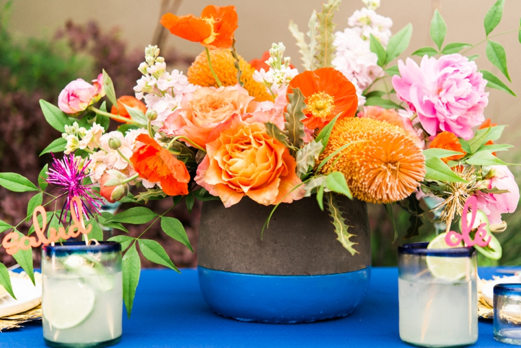 Eclectic Cinco de Mayo Wedding Inspiration via TheELD.com