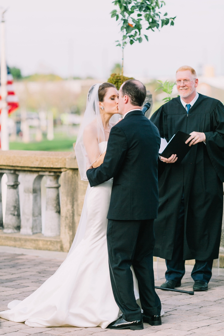 Modern Chic Green & White Wedding via TheELD.com