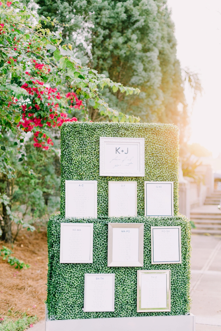 Modern Chic Green & White Wedding via TheELD.com