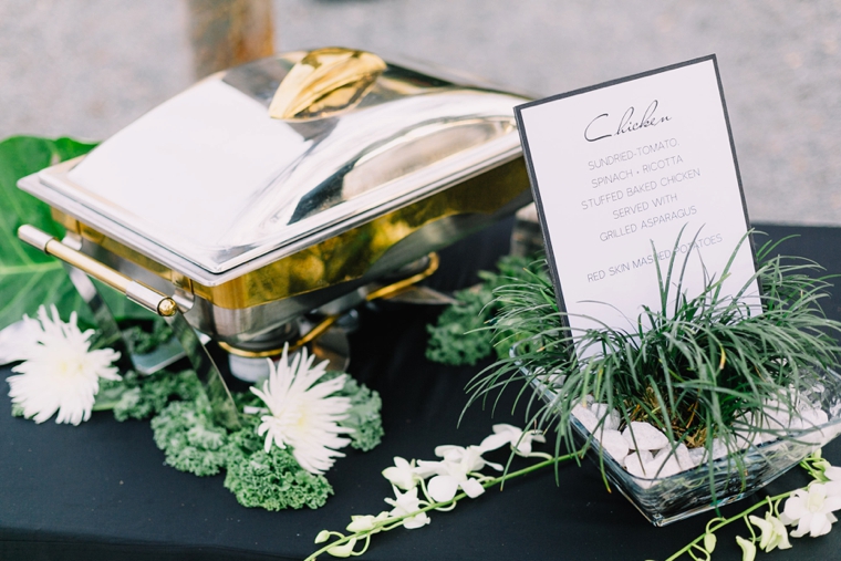 Modern Chic Green & White Wedding via TheELD.com