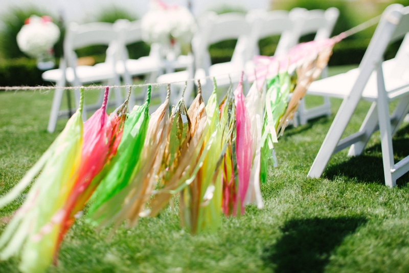 Eclectic & Chic Neon Wedding Ideas via TheELD.com