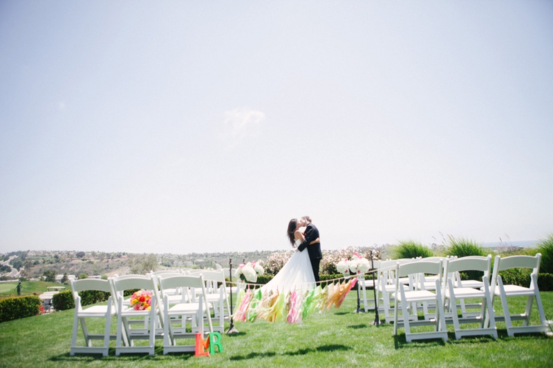 Eclectic & Chic Neon Wedding Ideas via TheELD.com