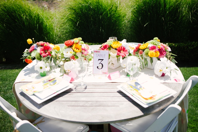 Eclectic & Chic Neon Wedding Ideas via TheELD.com