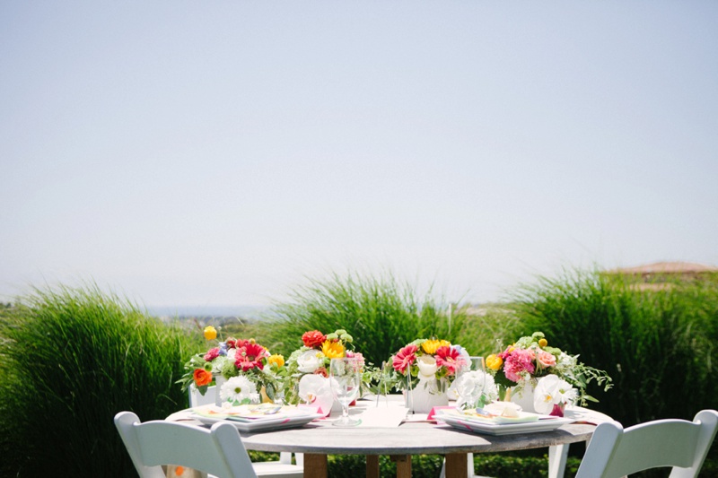 Eclectic & Chic Neon Wedding Ideas via TheELD.com