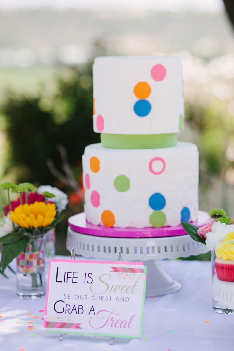 Eclectic & Chic Neon Wedding Ideas via TheELD.com