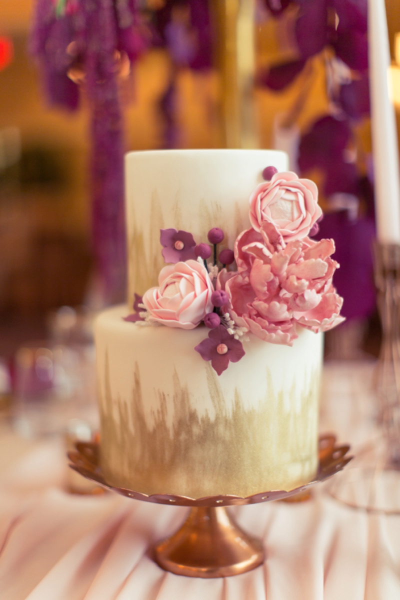 Romantic Pink and Red Wedding Inspiration via TheELD.com