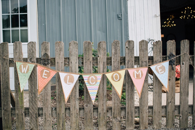 Colorful & Rustic Illinois Barn Wedding via TheELD.com