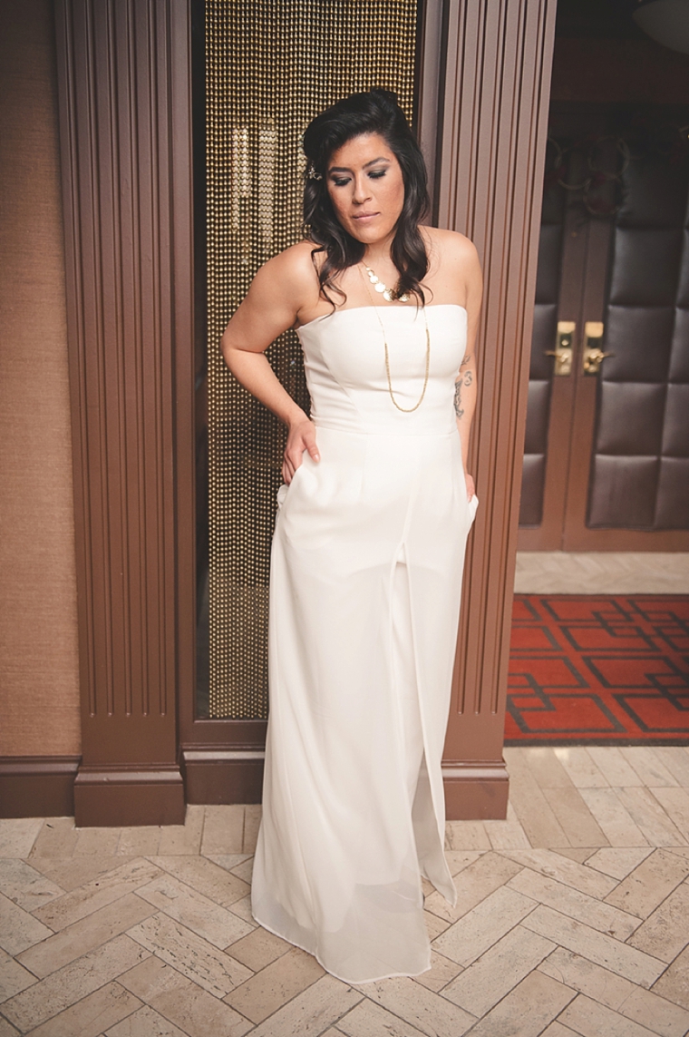 Vintage Glam Las Vegas Elopement Inspiration via TheELD.com