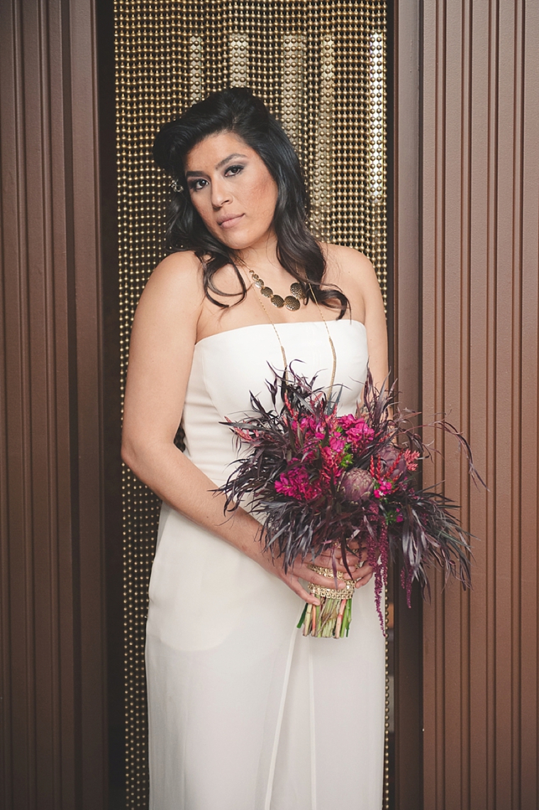 Vintage Glam Las Vegas Elopement Inspiration via TheELD.com