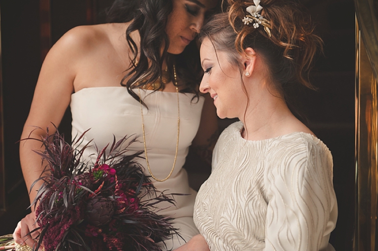 Vintage Glam Las Vegas Elopement Inspiration via TheELD.com