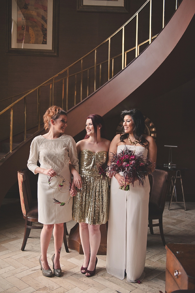 Vintage Glam Las Vegas Elopement Inspiration via TheELD.com