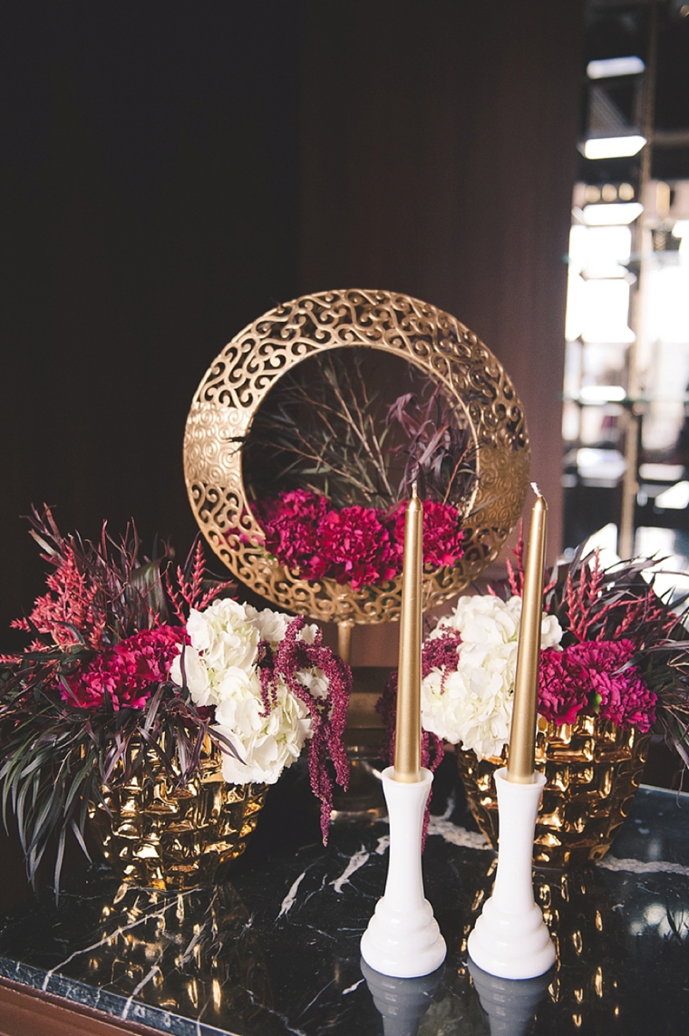 Vintage Glam Las Vegas Elopement Inspiration via TheELD.com