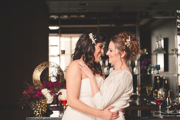 Vintage Glam Las Vegas Elopement Inspiration via TheELD.com