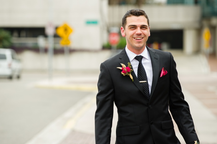 A Chic Black & Fuchsia Wedding via TheELD.com